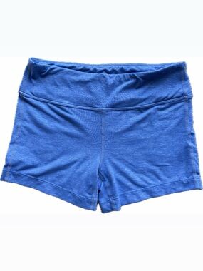 Athleta Chaturanga Yoga 3” Tight Active Shorts Periwinkle Blue Heather XS